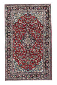  Najafabad Teppich 175X287 Echter Orientalischer Handgeknüpfter Schwartz/Weiß/Creme (Wolle, Persien/Iran)