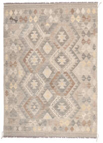  Kelim Afghan Old Style Teppich 128X182 Echter Orientalischer Handgewebter Braun/Hellbraun (Wolle, Afghanistan)