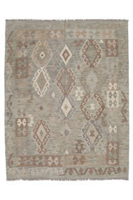  Kelim Afghan Old Style Teppich 150X200 Echter Orientalischer Handgewebter Dunkelgrau/Weiß/Creme (Wolle, Afghanistan)