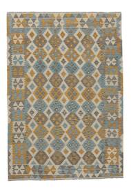 Echter Kelim Afghan Old Stil Teppich 198X287 