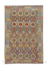 Echter Kelim Afghan Old Stil Teppich 200X300 