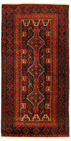  Belutsch Teppich 96X193 Echter Orientalischer Handgeknüpfter (Wolle, Persien/Iran)