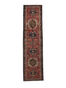  Hamadan Teppich 76X283 Echter Orientalischer Handgeknüpfter Läufer Weiß/Creme/Schwartz (Wolle, Persien/Iran)