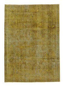 232X321 Colored Vintage Teppich Teppich Echter Moderner Handgeknüpfter Braun/Dunkelgelb (Wolle, Persien/Iran)