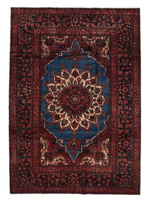  Persischer Belutsch Teppich Teppich 198X290 Schwarz/Dunkelrot (Wolle, Persien/Iran)
