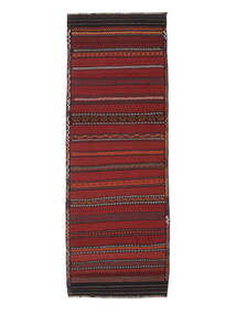 Afghan Vintage Kelim Teppich 97X270 Echter Orientalischer Handgewebter Läufer Weiß/Creme/Schwartz (Wolle, Afghanistan)
