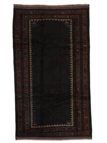  Belutsch Teppich 168X294 Echter Orientalischer Handgeknüpfter Läufer Schwartz (Wolle, Afghanistan)
