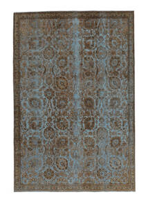  Colored Vintage - Persien/Iran Teppich 224X334 Echter Moderner Handgeknüpfter Dunkelbraun/Schwartz (Wolle, Persien/Iran)