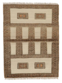 120X160 Kelim Nimbaft Teppich Orientalischer Braun/Beige (Wolle, Persien/Iran)