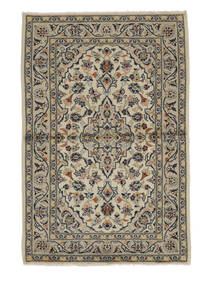  Keshan Teppich 100X150 Echter Orientalischer Handgeknüpfter Dunkelbraun/Schwartz (Wolle, Persien/Iran)