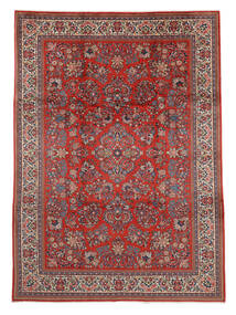 250X345 Golpayegan Teppich Teppich Echter Orientalischer Handgeknüpfter Dunkelrot/Braun Großer (Wolle, Persien/Iran)