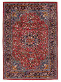  Persischer Hamadan Teppich Teppich 222X312 Dunkelrot/Schwarz (Wolle, Persien/Iran)