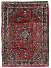 210X290 Hamadan Teppich Teppich Orientalischer Schwarz/Dunkelrot (Wolle, Persien/Iran)