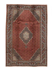 Echter Teppich Ardebil Teppich 200X300 Dunkelrot/Schwarz (Wolle, Persien/Iran)