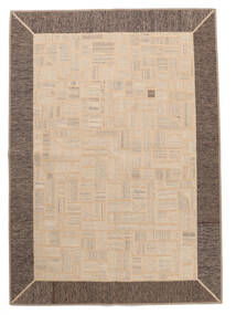  Persischer Kelim Patchwork Teppich Teppich 169X237 Orange/Braun (Wolle, Persien/Iran)