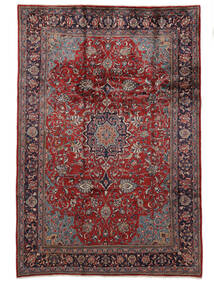 217X320 Mahal Teppich Teppich Echter Orientalischer Handgeknüpfter Dunkelrot/Schwarz (Wolle, Persien/Iran)
