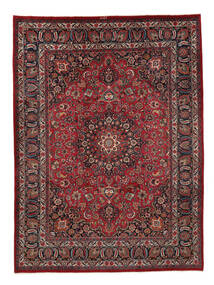  256X347 Maschad Teppich Teppich Dunkelrot/Schwarz Persien/Iran 