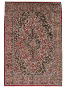  Persischer Kerman Fine Teppich 280X395 Dunkelrot/Braun 