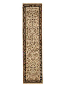  Sarough American Teppich 79X319 Echter Orientalischer Handgeknüpfter Läufer Braun/Orange (Wolle, )