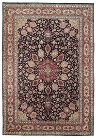  275X395 Sarough Fine Teppich Handgeknüpfter Teppich Braun/Schwarz Persien/Iran 