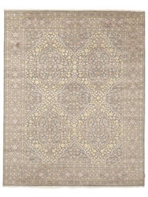  Orientalischer Sarough American Teppich Teppich 245X302 Orange/Beige (Wolle, Indien)