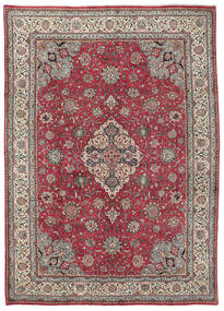  270X375 Sarough Teppich Handgeknüpfter Teppich Dunkelrot/Braun Persien/Iran 