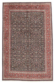 Kerman Fine Teppich 352X543 Dunkelrot/Braun Großer (Wolle, Persien/Iran)