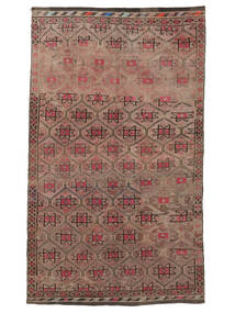  Orientalischer Kelim Vintage Türkei Teppich 168X280 Braun/Schwarz (Wolle, Türkei)