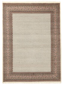 252X343 Mir Indisch Teppich Teppich Orientalischer Braun/Beige Großer (Wolle, Indien)