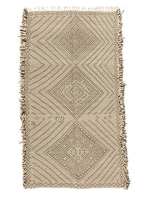 130X240 High Atlas Kelim Teppich Teppich Orientalischer Braun/Beige (Wolle, Marokko)