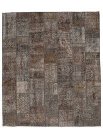  Persischer Patchwork - Persien/Iran Teppich 260X303 Braun/Schwarz Großer (Wolle, Persien/Iran)