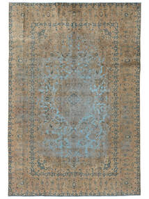  246X360 Colored Vintage - Persien/Iran Handgeknüpfter Teppich Braun/Grün Persien/Iran 