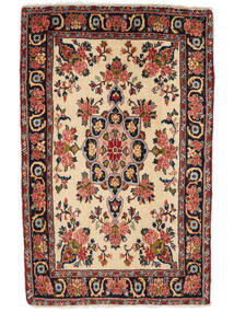  64X104 Mehraban Teppich Teppich Dunkelrot/Schwarz Persien/Iran 