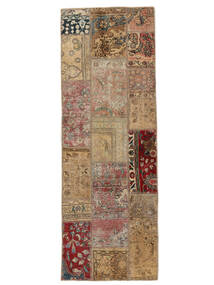  Persischer Patchwork - Persien/Iran Teppich 73X208 Läufer Braun/Orange (Wolle, Persien/Iran)