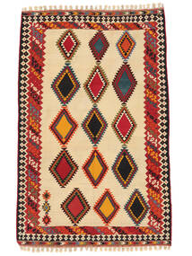  152X239 Kelim Vintage Teppich Teppich Orange/Dunkelrot Persien/Iran 