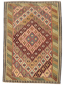  Orientalischer Kelim Vintage Teppich Teppich 175X249 Braun/Schwarz (Wolle, Persien/Iran)