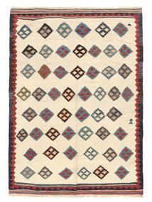 Kelim Vintage Teppich Teppich 147X207 Orange/Beige (Wolle, Persien/Iran)