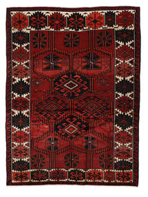  Orientalischer Lori Teppich Teppich 195X260 Schwarz/Dunkelrot (Wolle, Persien/Iran)