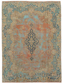  Persischer Vintage Heritage Teppich Teppich 282X392 Braun/Dunkelgrün Großer (Wolle, Persien/Iran)