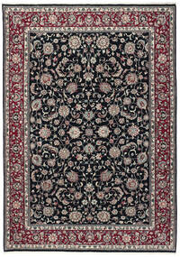  Orientalischer Kashmar Fine Teppich Teppich 243X347 Schwarz/Braun (Wolle, Persien/Iran)