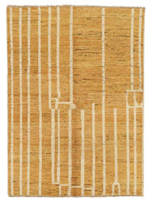 125X175 Contemporary Design Teppich Teppich Echter Moderner Handgeknüpfter Orange/Braun (Wolle, Afghanistan)