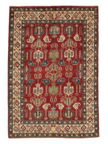  180X280 Kazak Fine Teppich Dunkelrot/Braun Afghanistan 