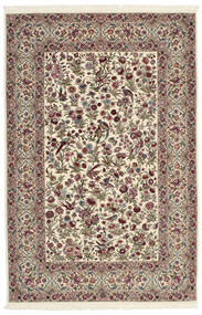  Orientalischer Isfahan Sherkat Farsh Teppich Teppich 147X216 Braun/Beige ( Persien/Iran)