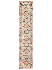 76X380 Herki Teppich Teppich Echter Orientalischer Handgeknüpfter Läufer Braun/Beige (Wolle, Türkei)