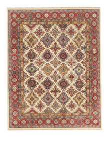  Orientalischer Kazak Fine Teppich 246X304 Dunkelrot/Braun (Wolle, Afghanistan)