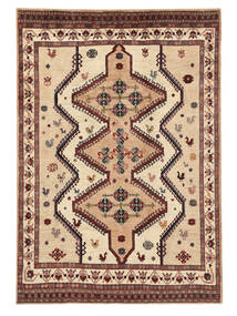 175X256 Gabbeh Kashkuli Teppich Moderner Braun/Orange (Wolle, Persien/Iran)