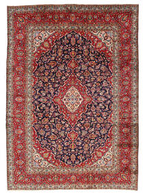  Orientalischer Keshan Teppich 240X345 Dunkelrot/Braun (Wolle, Persien/Iran)
