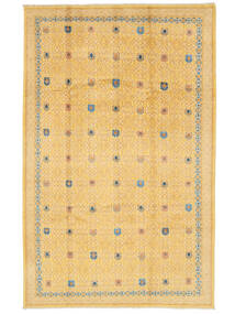  Orientalischer Mongolian Kazak Fine Teppich 198X308 Orange (Wolle, Afghanistan)