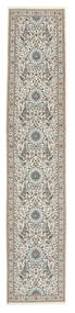 Nain 6La Teppich 72X360 Läufer Braun/Beige ( Persien/Iran)