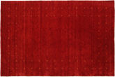 Loribaf Loom Fine Delta Teppich - Rot